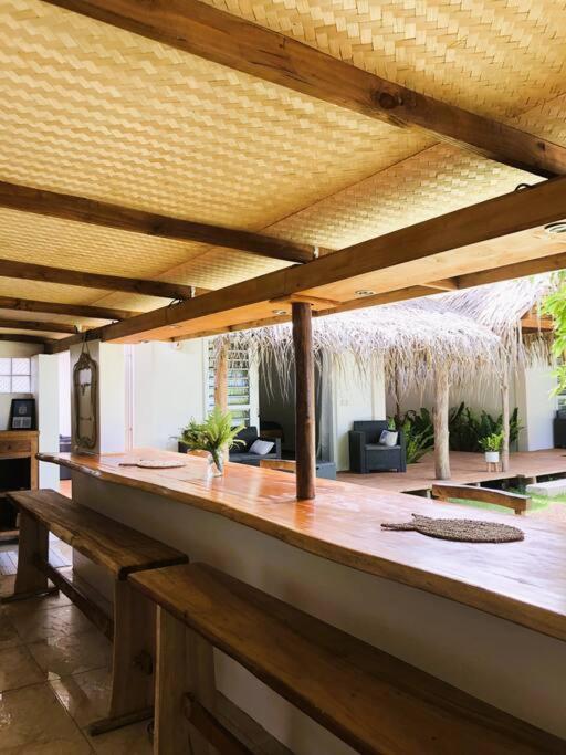 Bungalow Tiarii, Avec Acces Direct A Une Plage Privee Tevaitoa Buitenkant foto