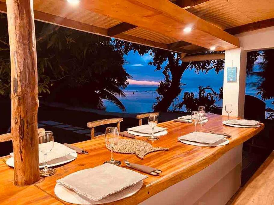 Bungalow Tiarii, Avec Acces Direct A Une Plage Privee Tevaitoa Buitenkant foto