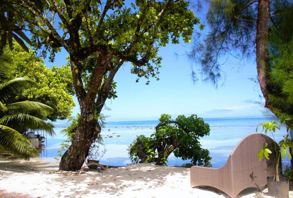 Bungalow Tiarii, Avec Acces Direct A Une Plage Privee Tevaitoa Buitenkant foto